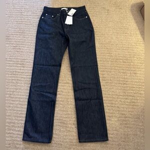 Helmut Lang Indigo Straight Leg Jeans